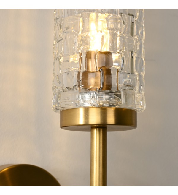 Настенный светильник Delight Collection BRWL7055 antique brass