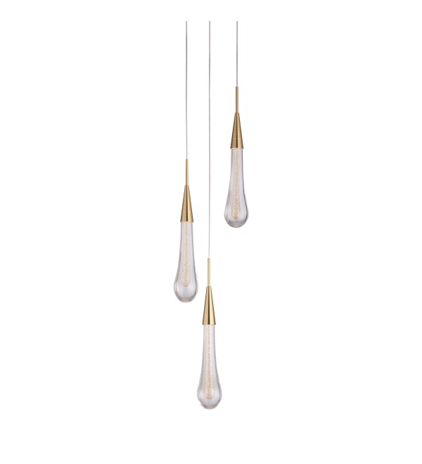 Подвесной светильник Delight Collection Pour 3A br.brass