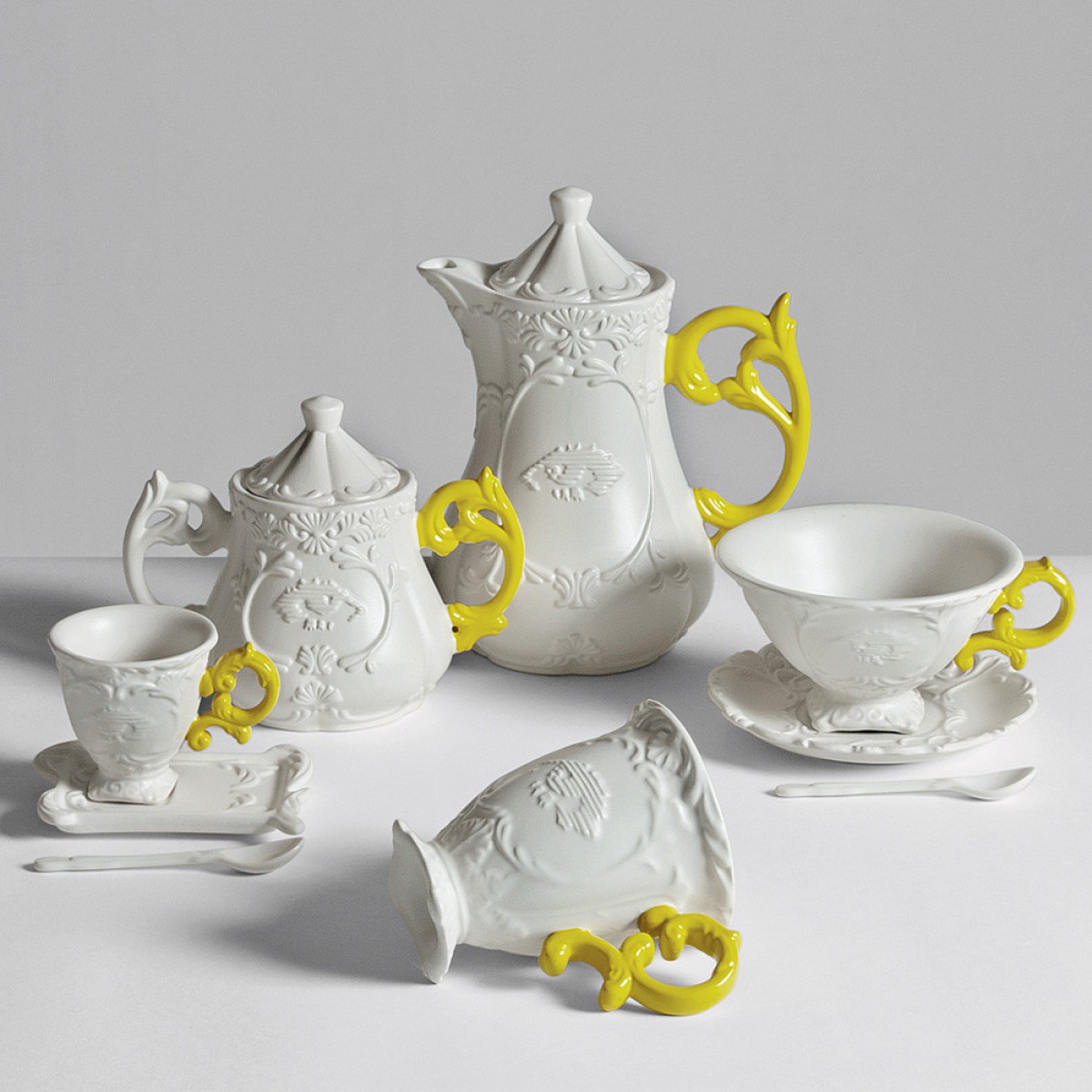 Чайная пара Seletti I-Wares I-Tea Yellow