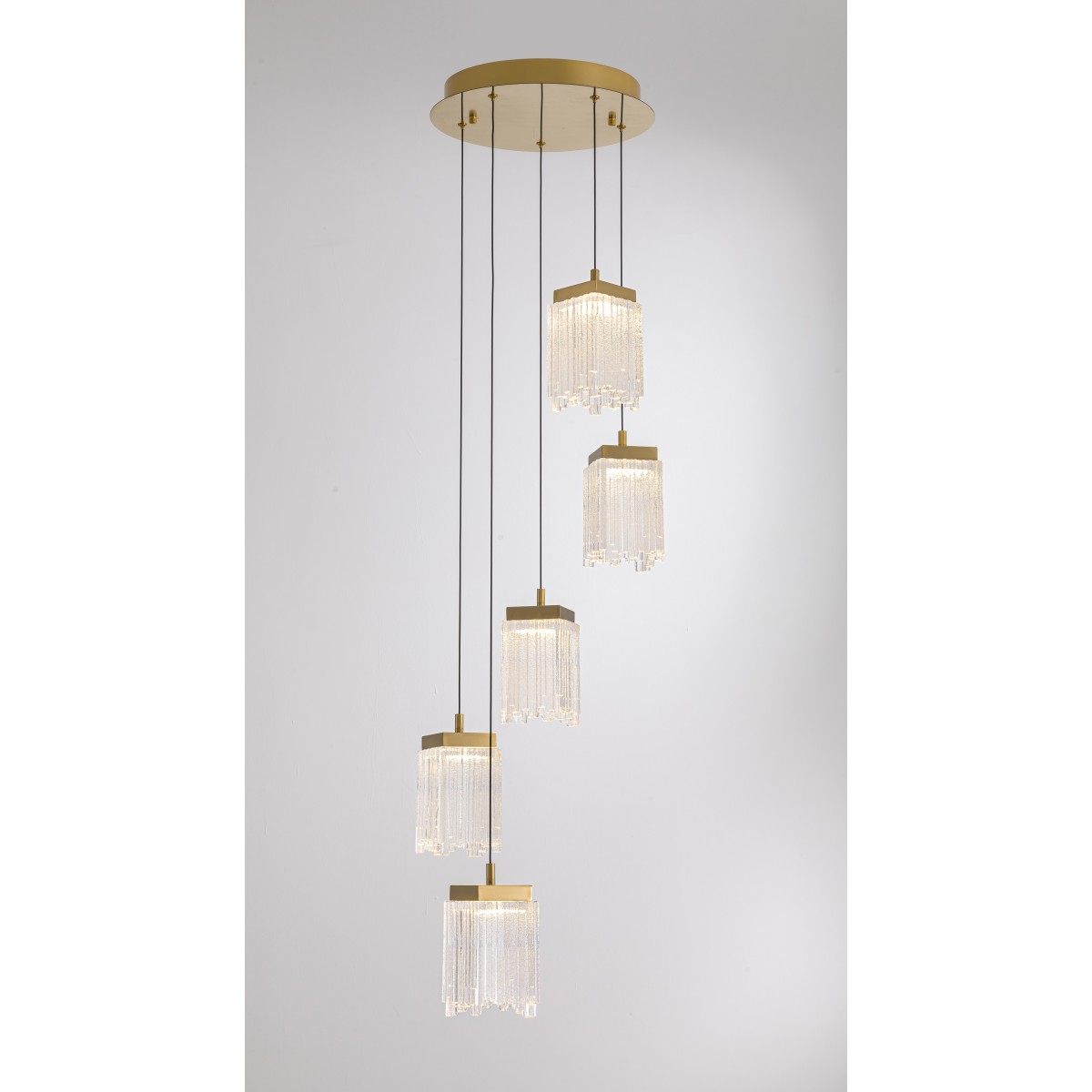 Подвесной светильник Delight Collection MD25020403-5A2 Satin gold