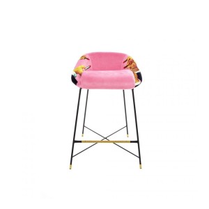 Барный стул Seletti Toiletpaper Furniture Pink Lipsticks
