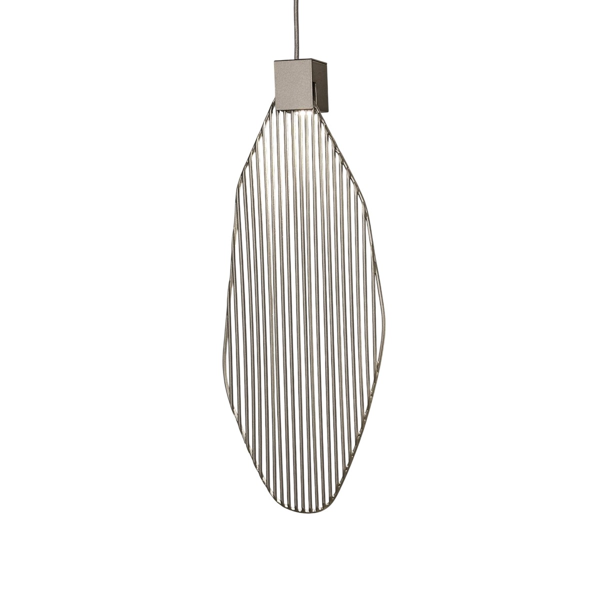 Подвесной светильник Delight Collection Harpe 5046P/M satin nickel