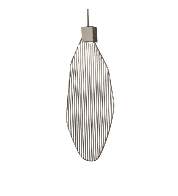 Подвесной светильник Delight Collection Harpe 5046P/M satin nickel