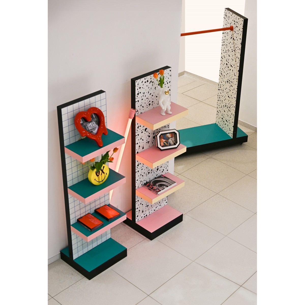 Стеллаж Seletti Superfurniture Supershelf Terrazzo