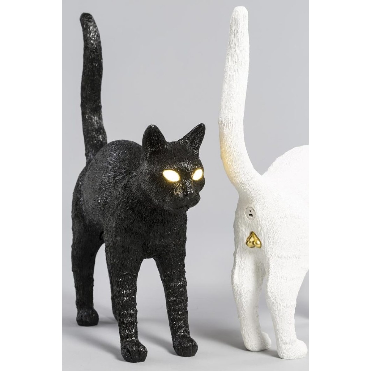 Настольная лампа Seletti Jobby The Cat Black