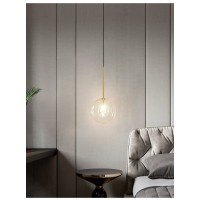 Подвесной светильник Delight Collection Ball Sola 9217P/D200 gold