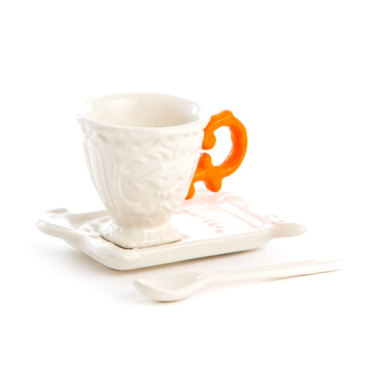 Кофейная пара Seletti I-Wares I-Coffee Orange