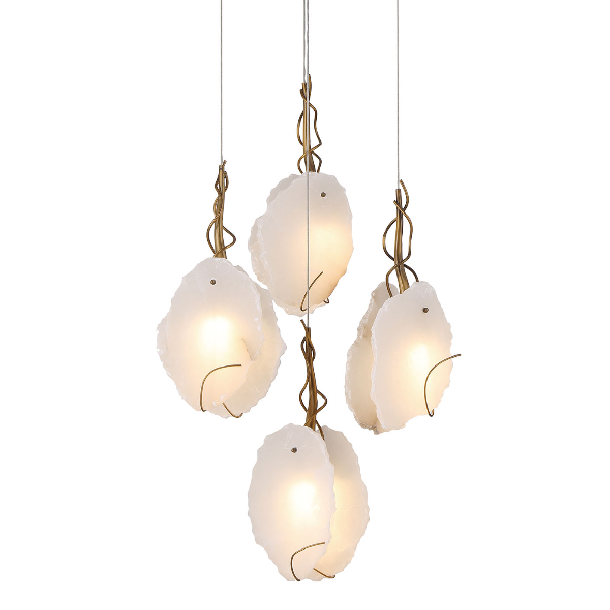 Подвесной светильник Delight Collection RP168421-4 matt gold bronze