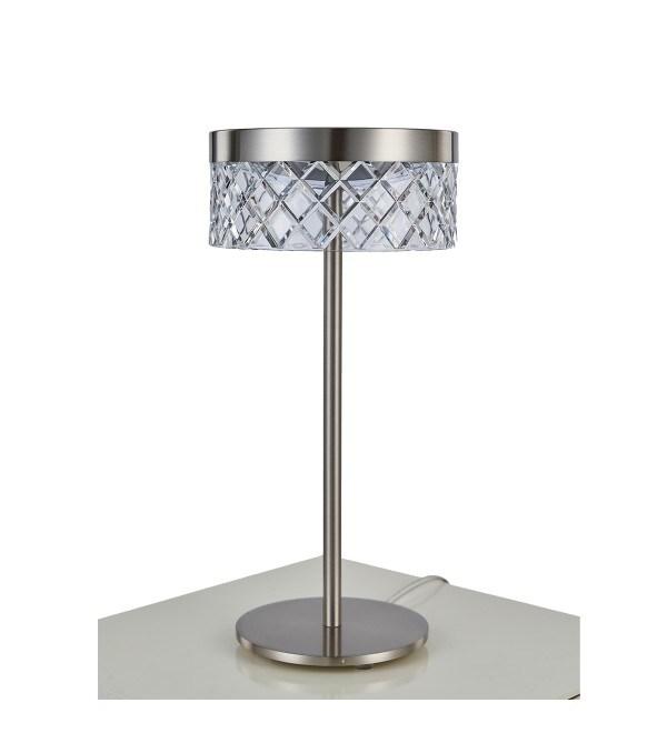 Настольная лампа Delight Collection Diamond cut MT21020075-1A satin nickel