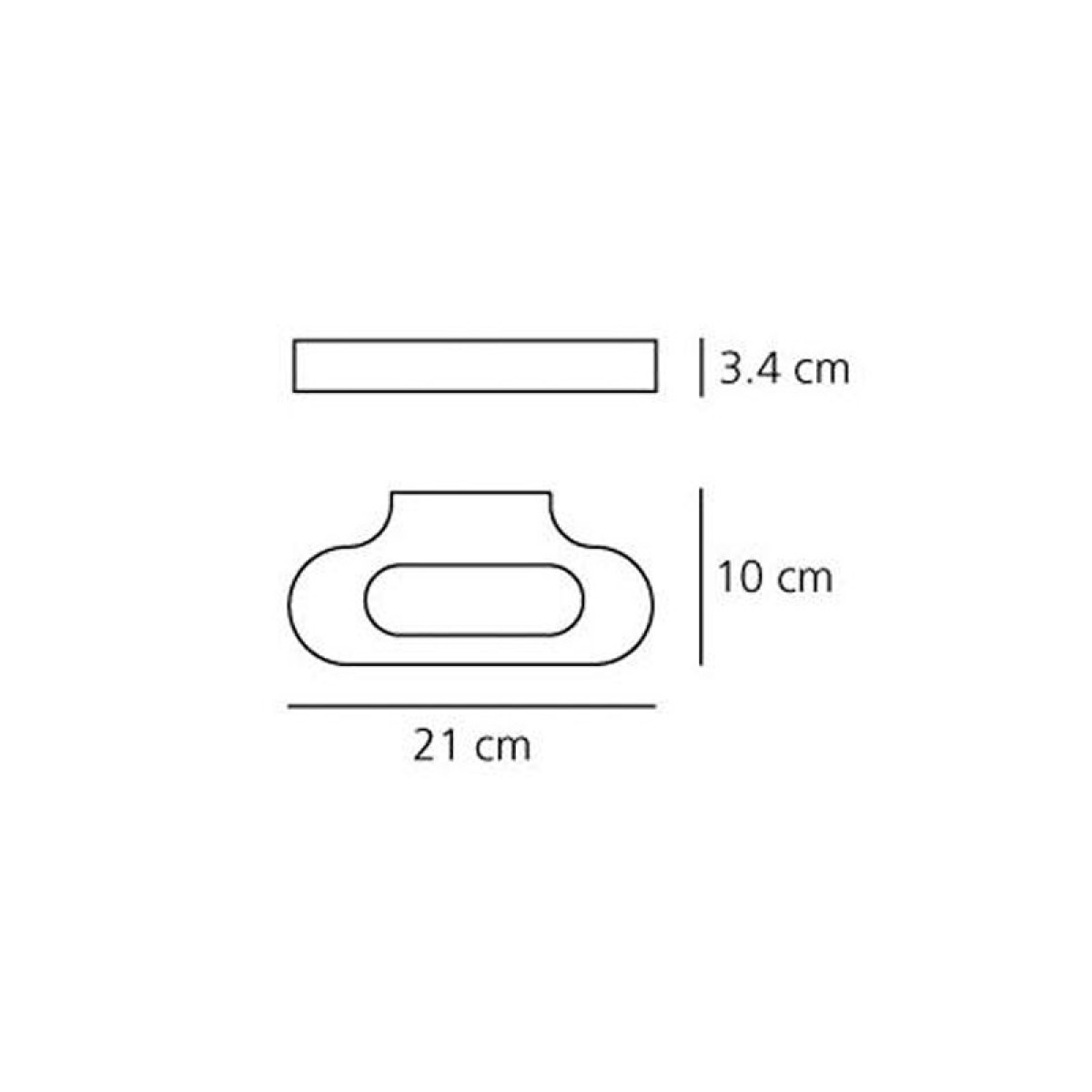 Настенный светильник Artemide Talo 0613020A