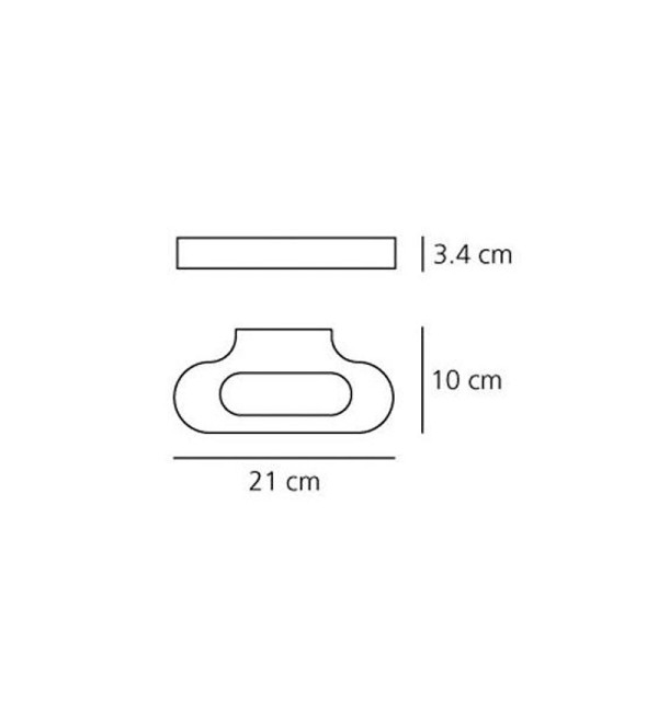 Настенный светильник Artemide Talo 0613020A
