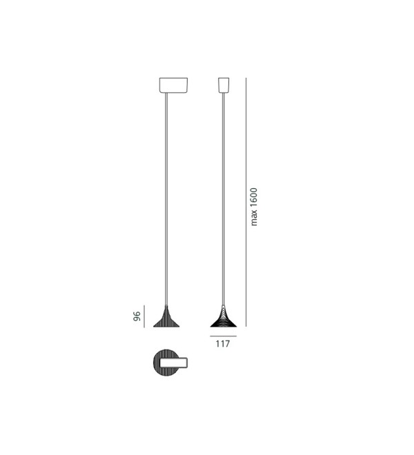 Подвесной светильник Artemide UNTERLINDEN 1935010A