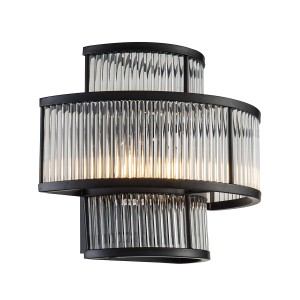 Настенный светильник Delight Collection Crystal bar Mancini black