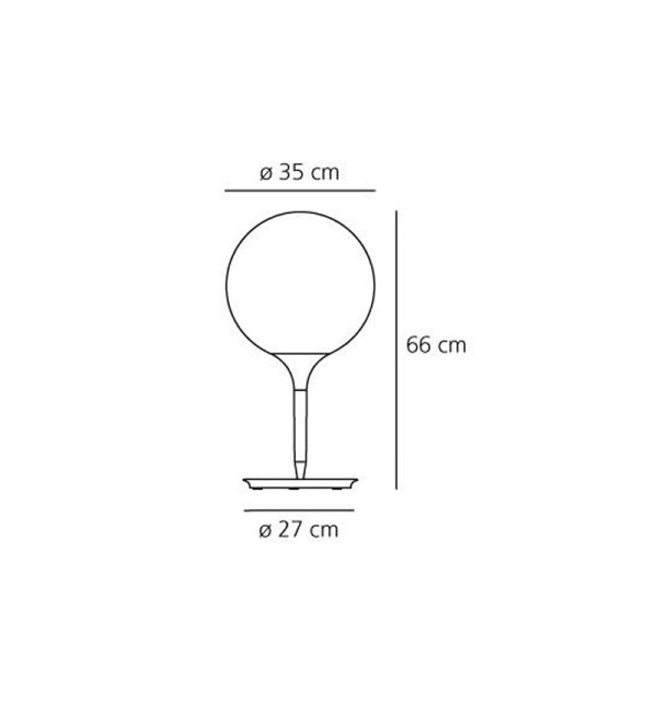Настольная лампа Artemide Castore 1049010A