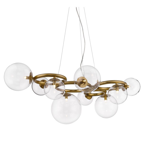 Люстра Delight Collection Puppet P68092-9 brass
