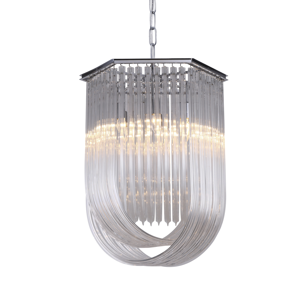 Люстра Delight Collection Murano 6 chrome