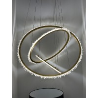 Подвесной светильник Delight Collection Quartz Halo MD20020154-3A satin gold