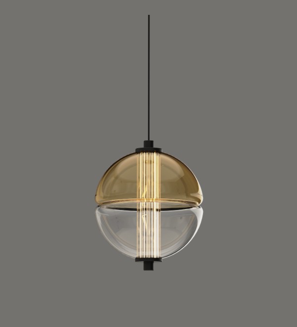 Подвесной светильник Delight Collection MD24022079-1A black/amber