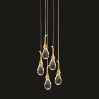 Подвесной светильник Delight Collection Seed OMG07287-5 gold