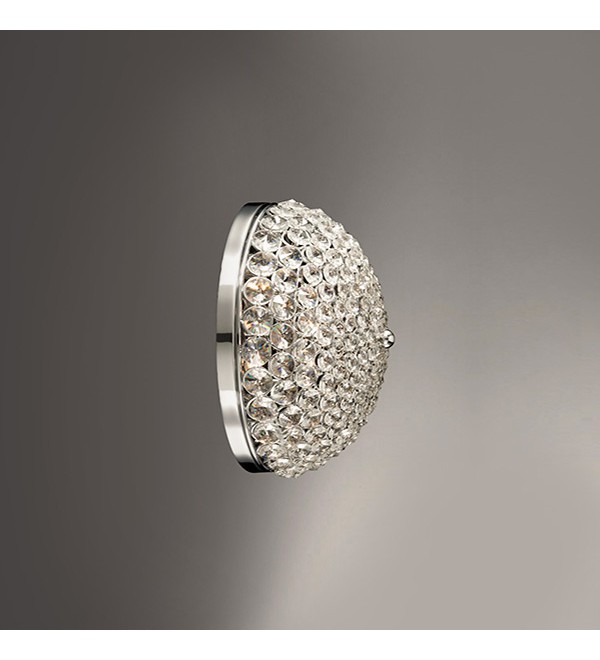 Настенный светильник Illuminati MB12032022-2A chrome/smoky