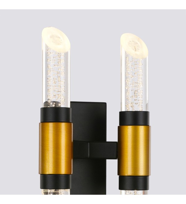 Настенный светильник Delight Collection MD18001040 MB18001040-4A gold/black