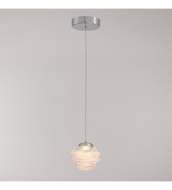 Подвесной светильник Delight Collection MD25030003-1A chrome/clear