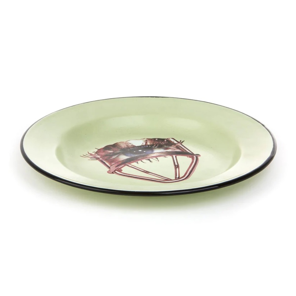 Тарелка Seletti Toiletpaper Enamel Eye