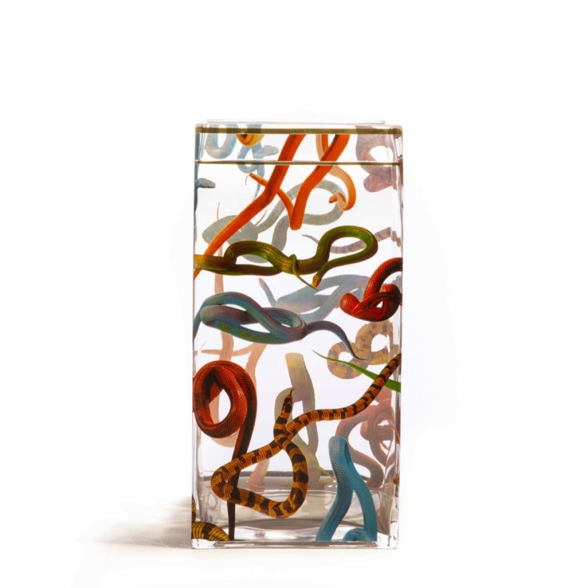 Ваза Seletti Toiletpaper Glass Vase Snakes Big