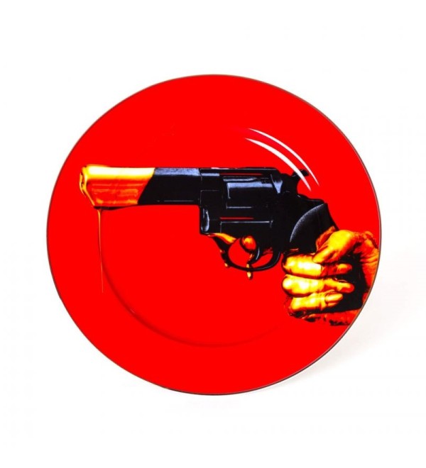 Тарелка Seletti Toiletpaper Porcelain Revolver