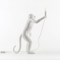 Настольная лампа Seletti Monkey Lamp Standing (белый)
