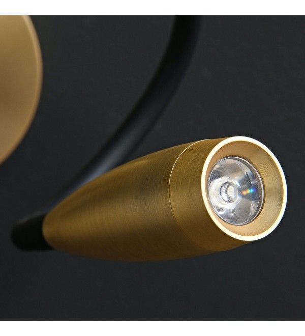 Настенный светильник Delight Collection MT9016-1W brass