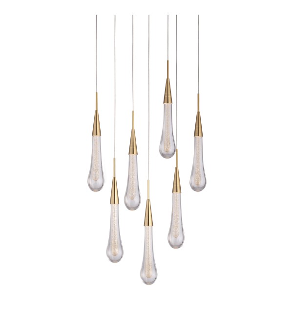 Подвесной светильник Delight Collection Pour 7A br.brass