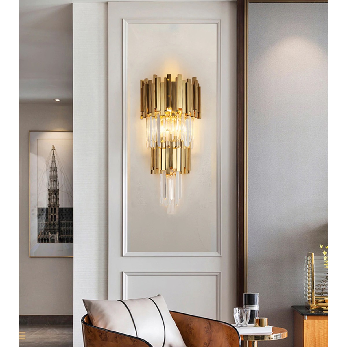 Настенный светильник Delight Collection Barclay S gold
