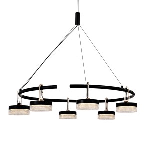 Люстра Delight Collection P0855-6C black