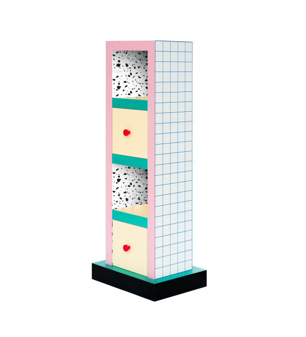 Комод Seletti Superfurniture Supertower Blue Grid