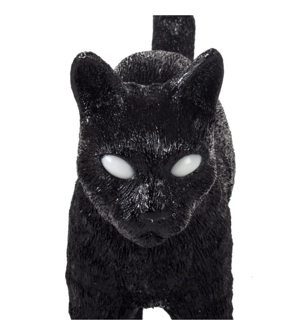 Настольная лампа Seletti Jobby The Cat Black