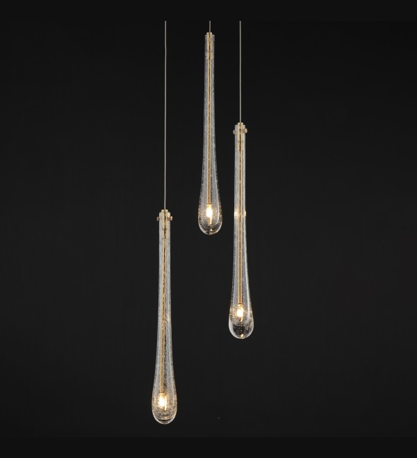 Подвесной светильник Delight Collection MD2060-3B brass
