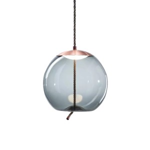 Подвесной светильник Delight Collection Knot C copper/blue