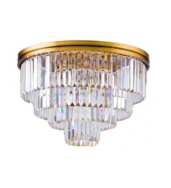 Потолочный светильник Delight Collection Odeon 8R gold/clear