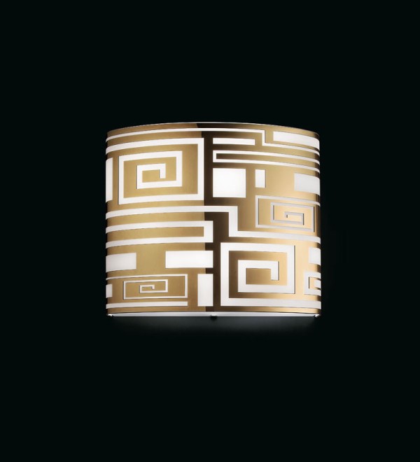 Настенный/Потолочный светильник Leucos ERIS 30 P-PL Oro