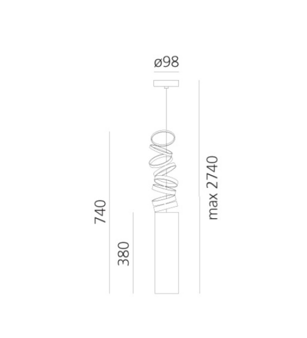 Подвесной светильник Artemide Decompose DOI4600A80