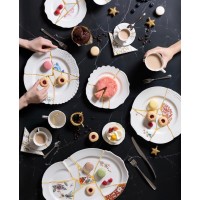 Кружка Seletti Kintsugi (белый, золотой)