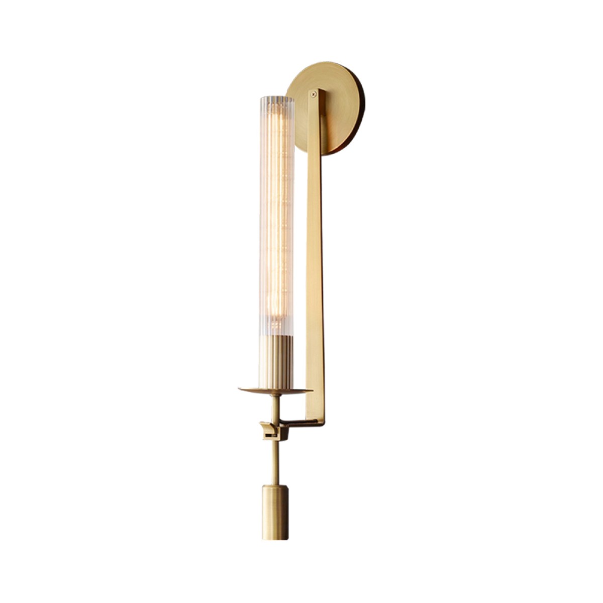 Настенный светильник Delight Collection MT8615-1W antique brass