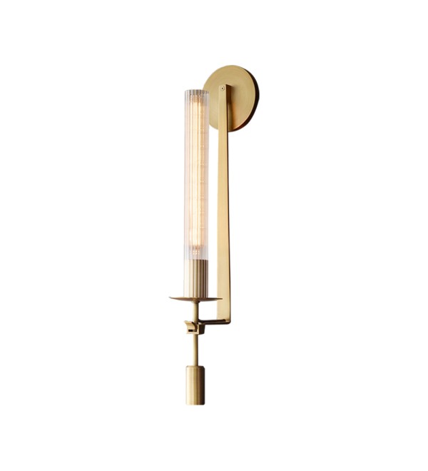 Настенный светильник Delight Collection MT8615-1W antique brass