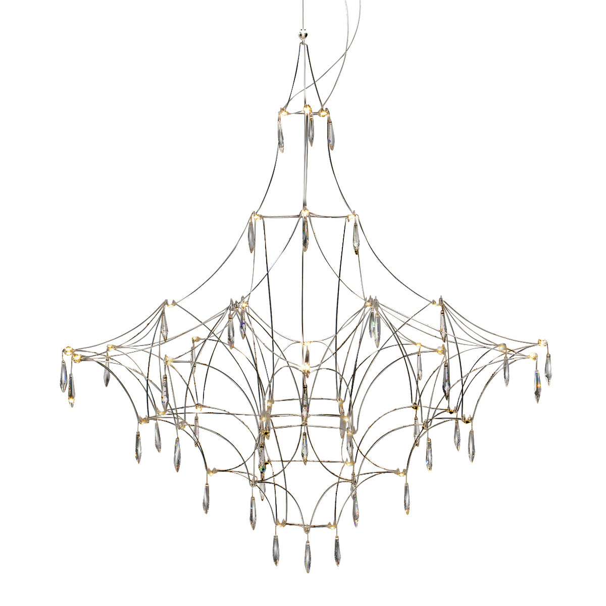 Люстра Delight Collection Lucciola 9176P/S silver