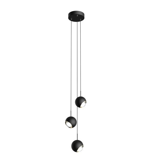 Подвесной светильник Delight Collection MD2826-3B black/gold