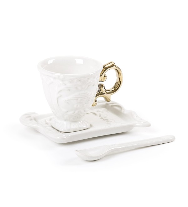 Кофейная пара Seletti I-Coffee Gold
