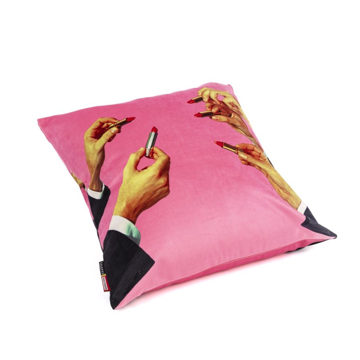 Подушка Seletti Toiletpaper Cushion Pink Lipstick