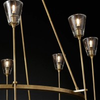 Люстра Delight Collection Torche De Verre 8 gold