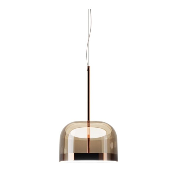 Подвесной светильник Delight Collection Equatore Small amber/copper